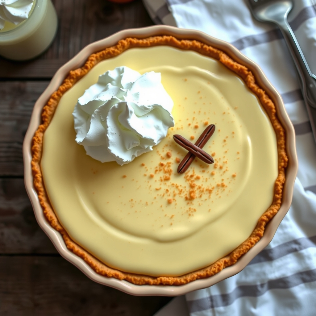 Eggnog Pie