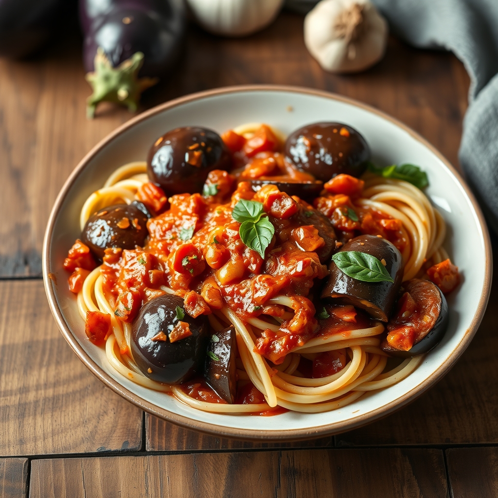 Eggplant Spaghetti Sauce
