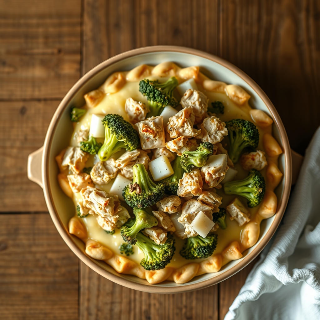 Fabulous Broccoli Turkey Flako Pie