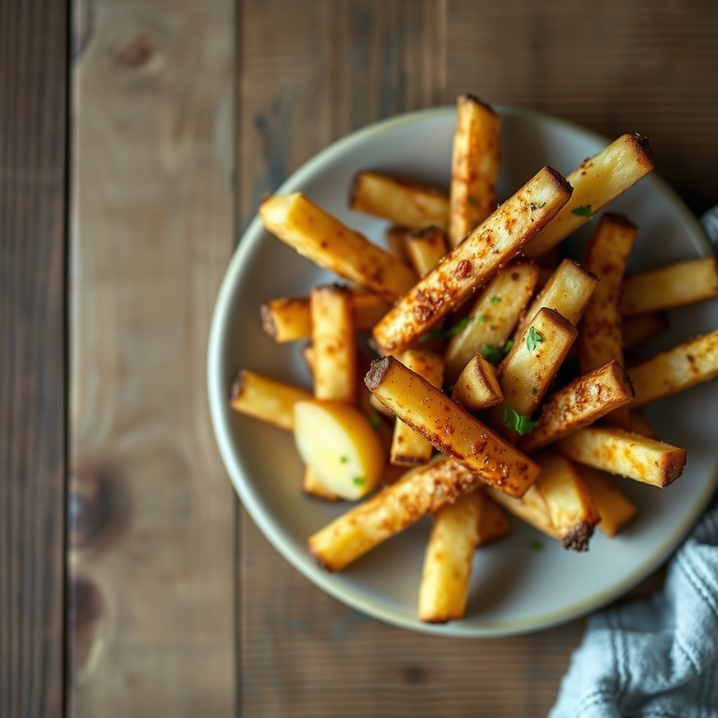 Fat-Free Cajun French Fries