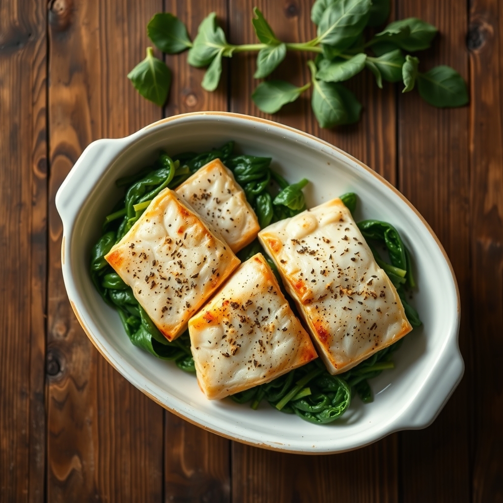 Fish Florentine