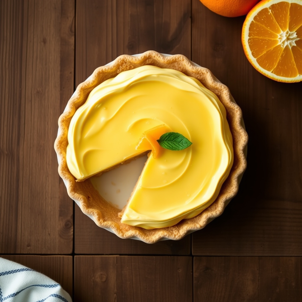 Florida Orange Chiffon Pie