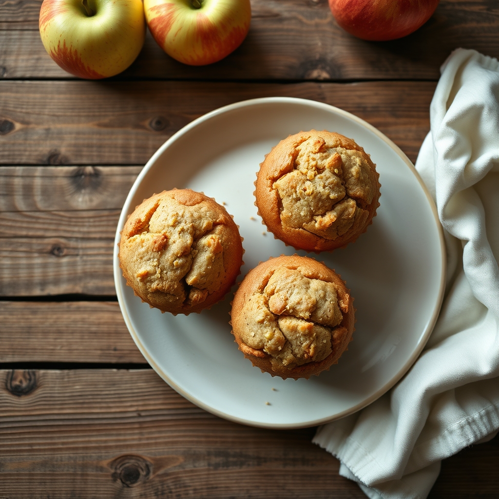 Fresh Apple Muffins