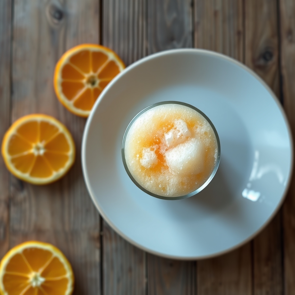 Frothy Orange Slush
