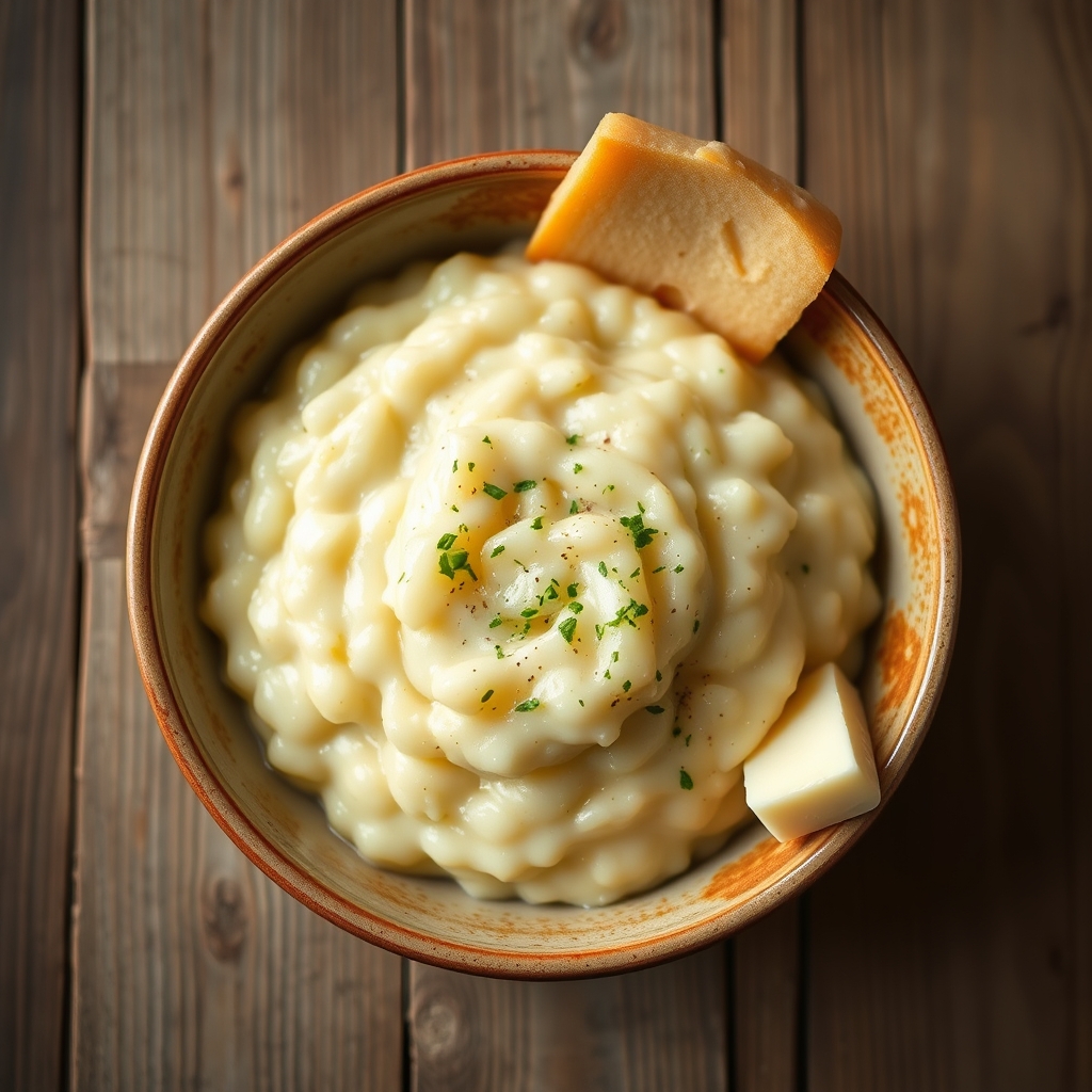 Garlic Cheese Grits