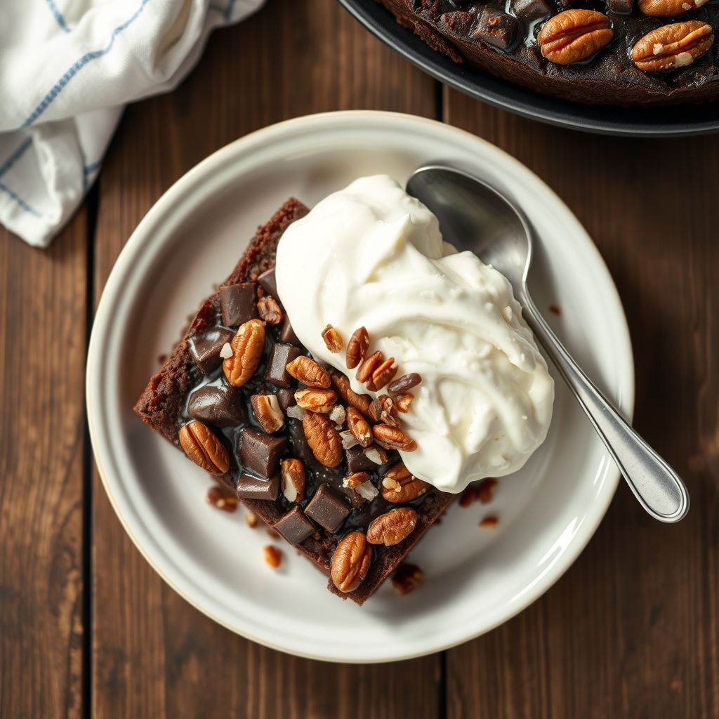 German Chocolate Upside-Down Cake
