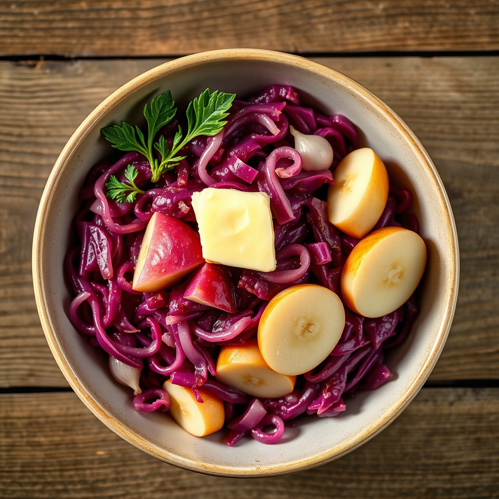 German-Style Red Cabbage