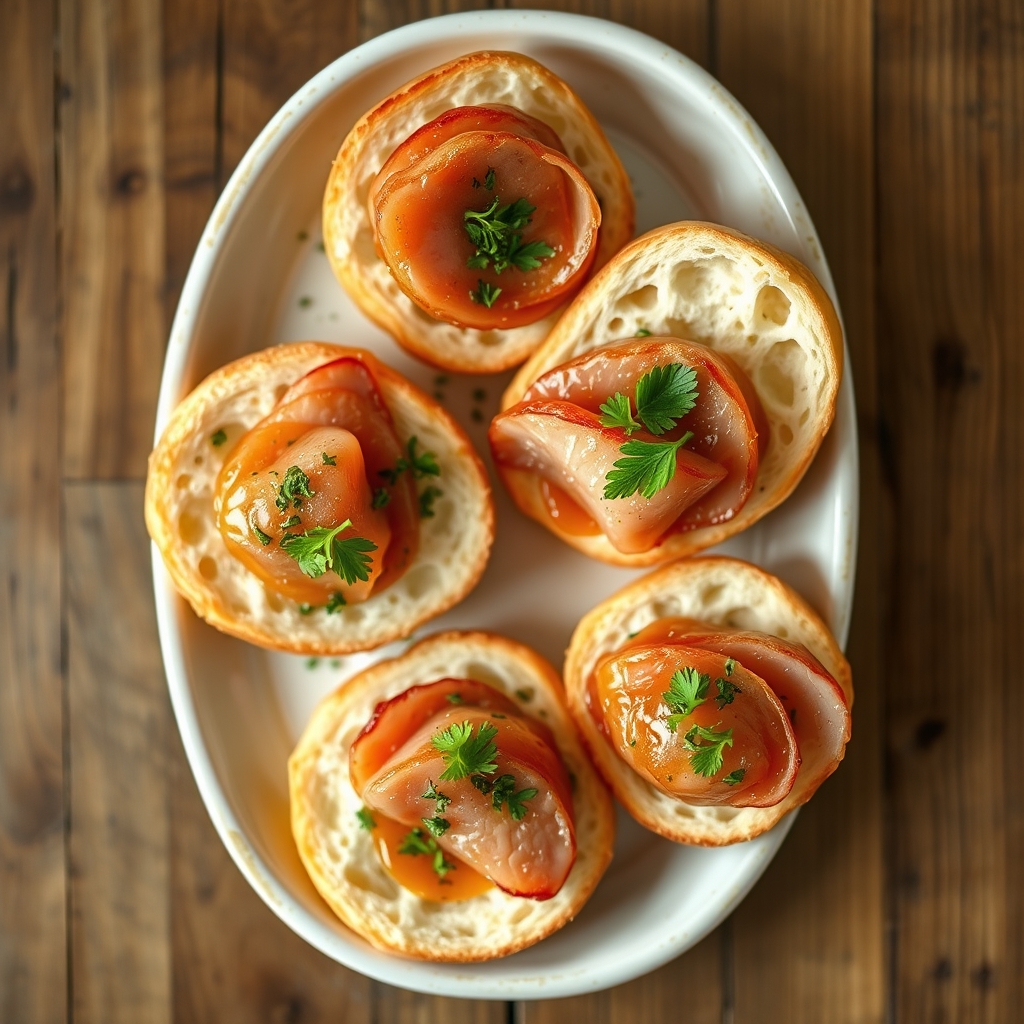 Glazed Ham Hors D'Oeuvres