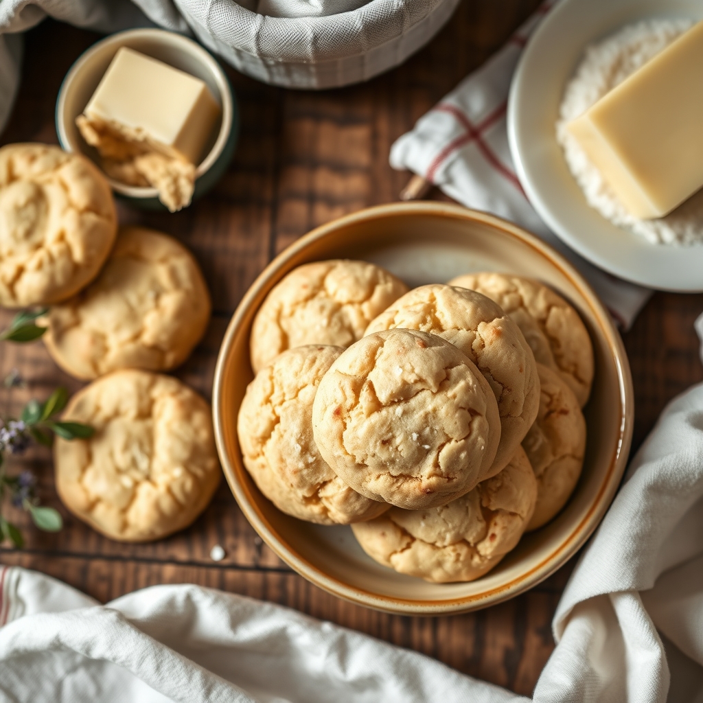 Grandma Mary'S Butter Cookies