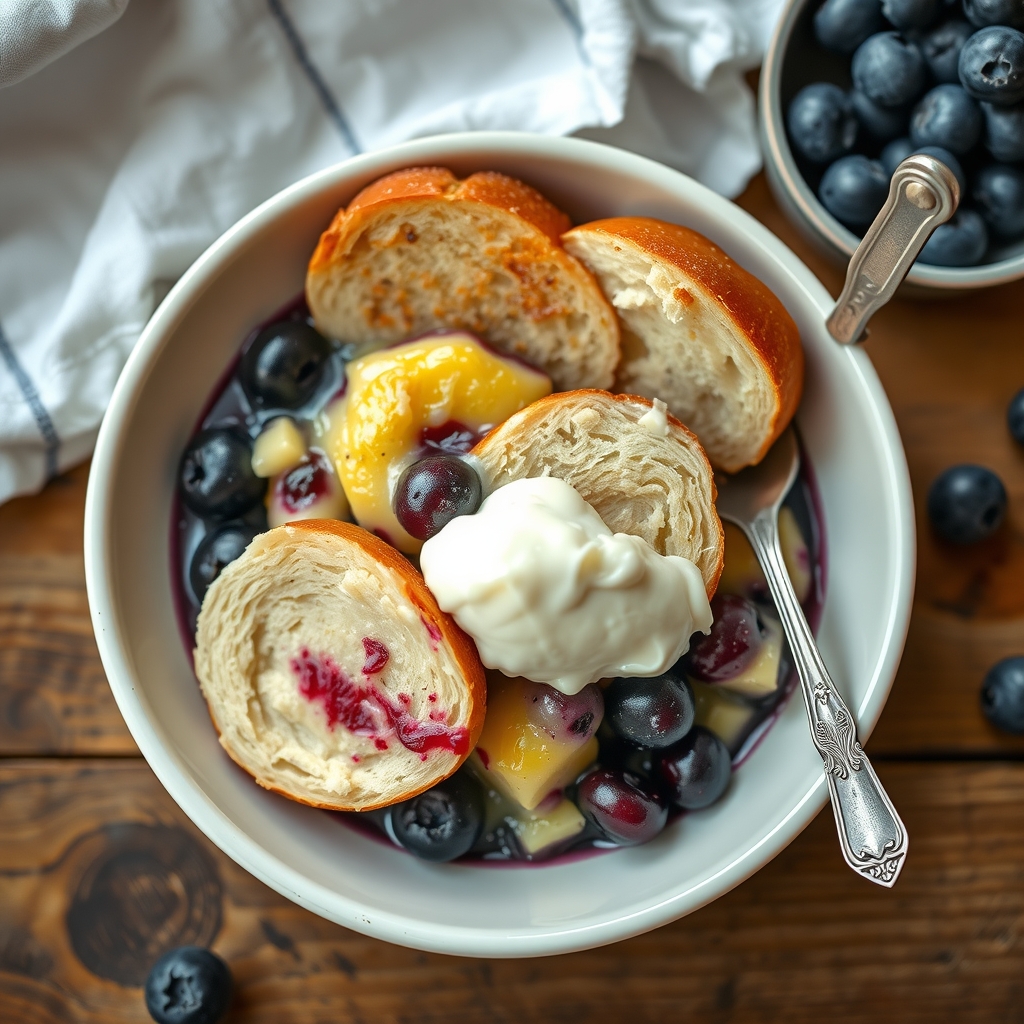 Grandma'S Swedish Blueberry Pudding