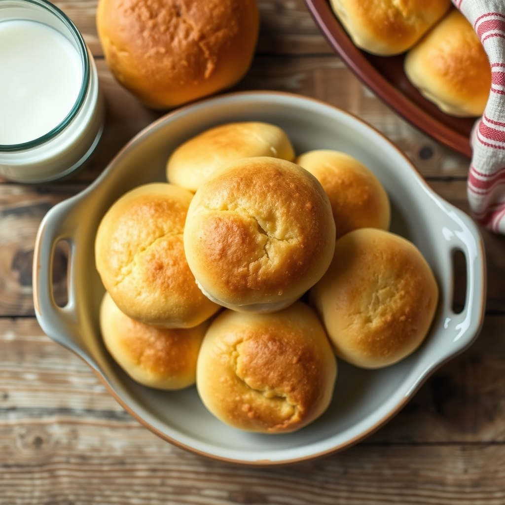 Grandma Steve'S Cornmeal Dinner Rolls
