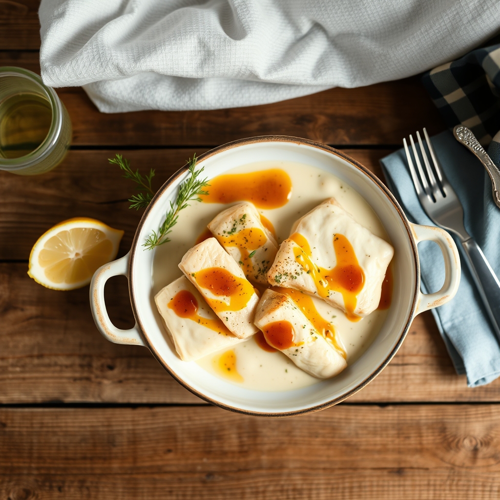 Haddock In Cream