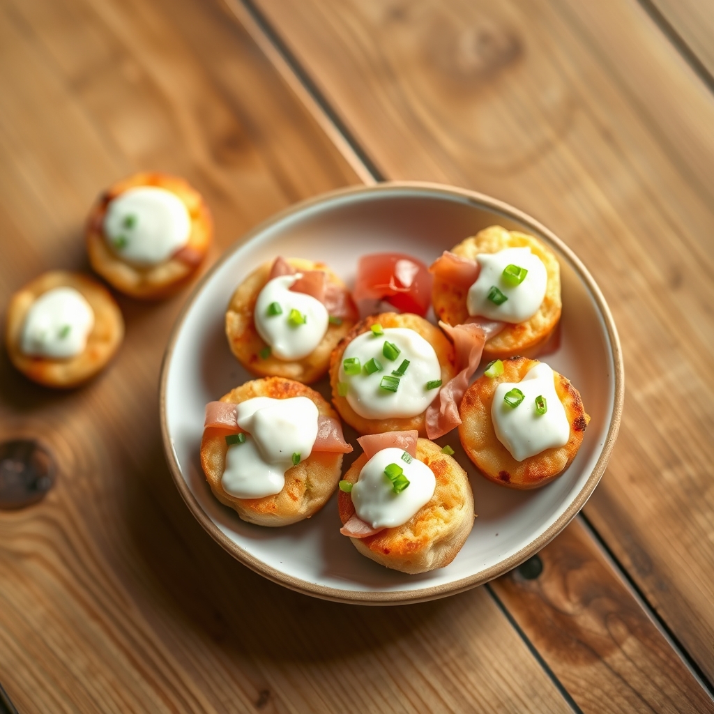 Ham And Cheese Bites