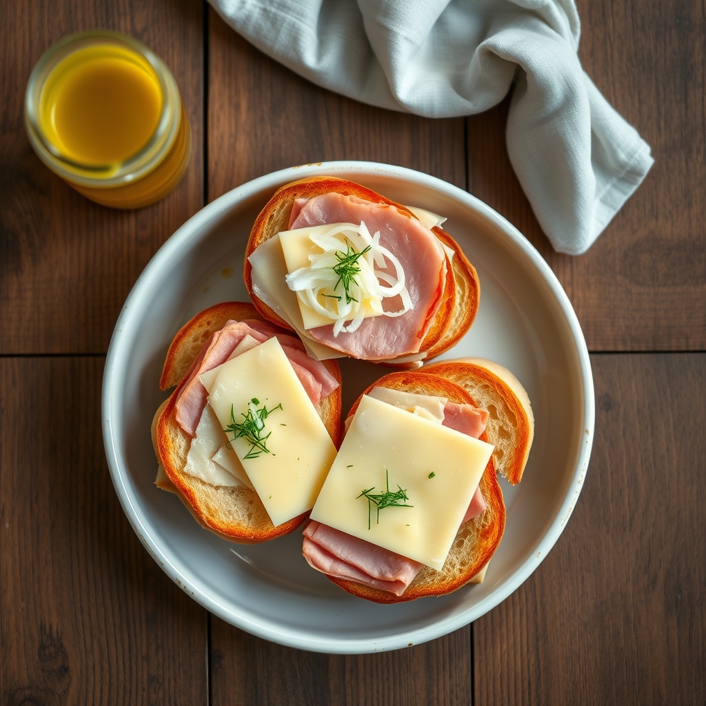 Ham And Cheese Sandwiches