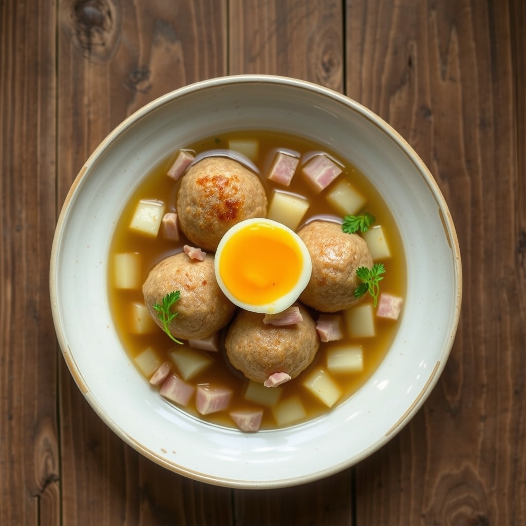 Ham And Potato Balls