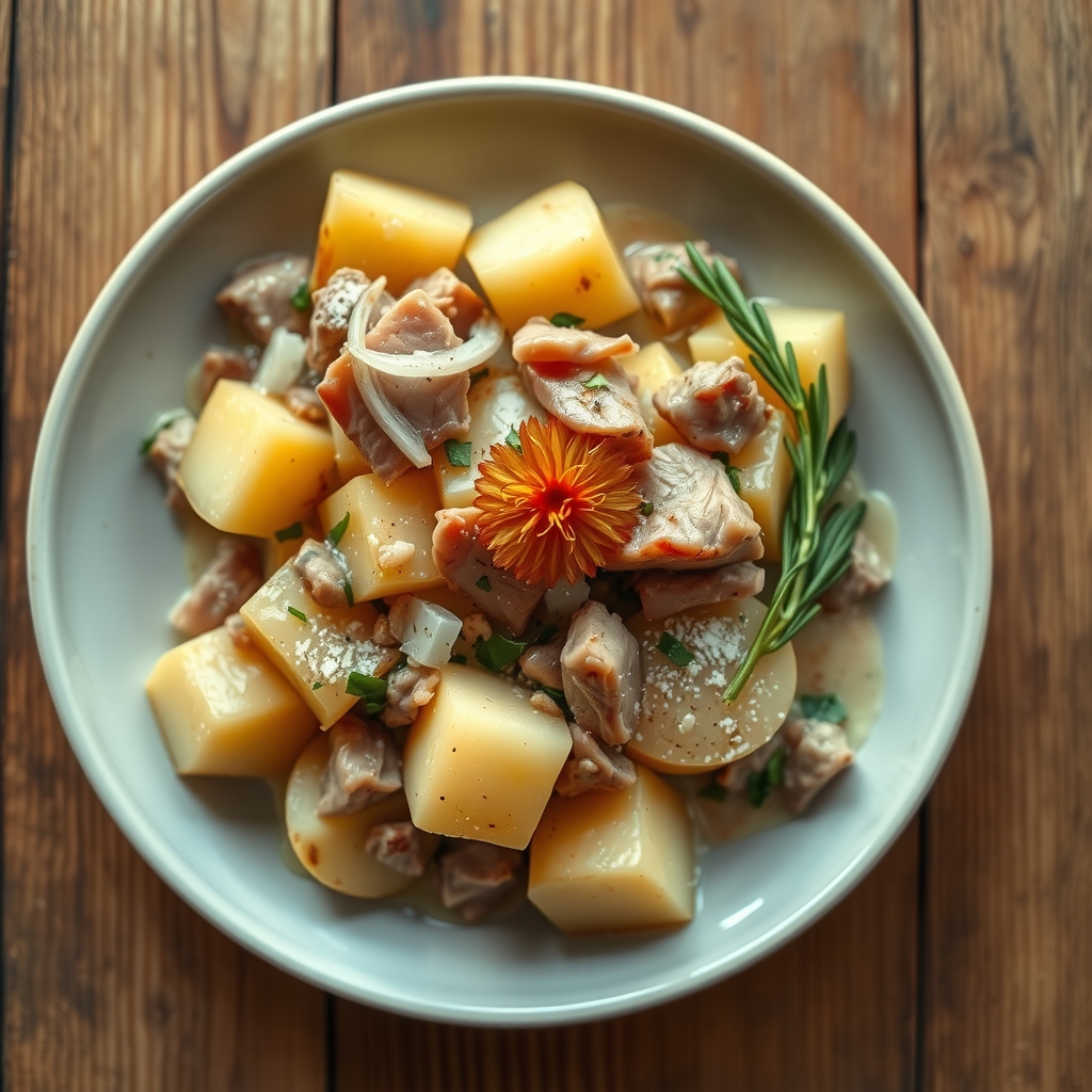 Ham And Potato Casserole