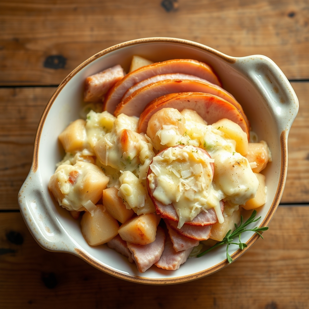 Ham And Scalloped Potatoes