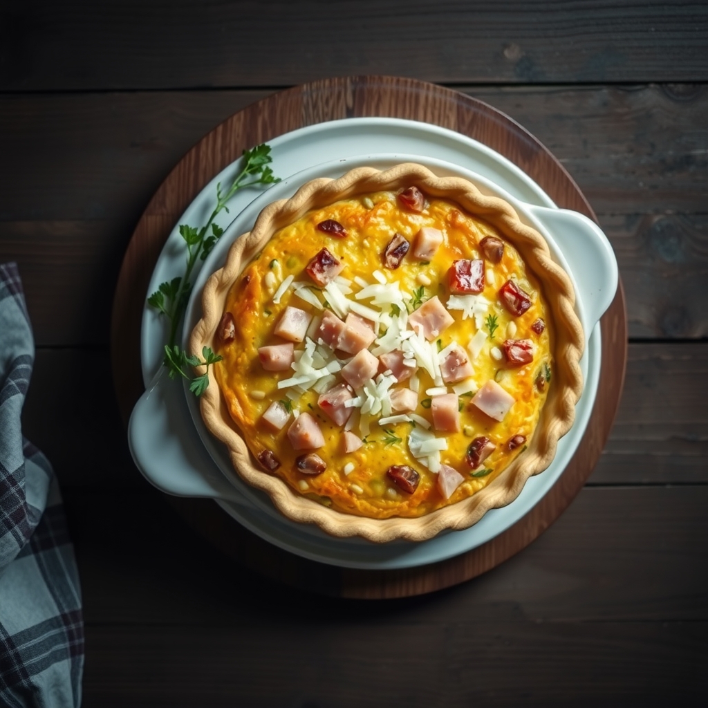 Ham-Cheese Quiche
