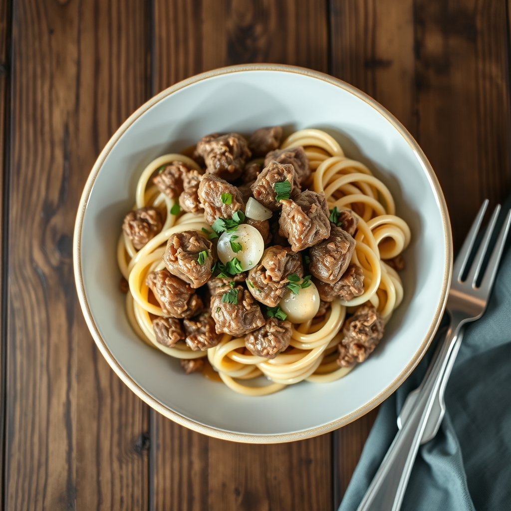 Hamburger Stroganoff