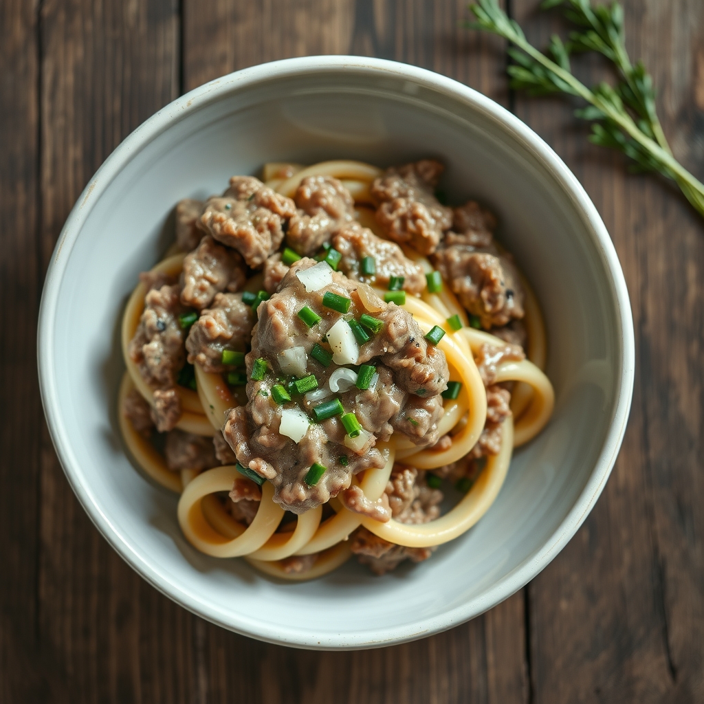 Hamburger Stroganoff