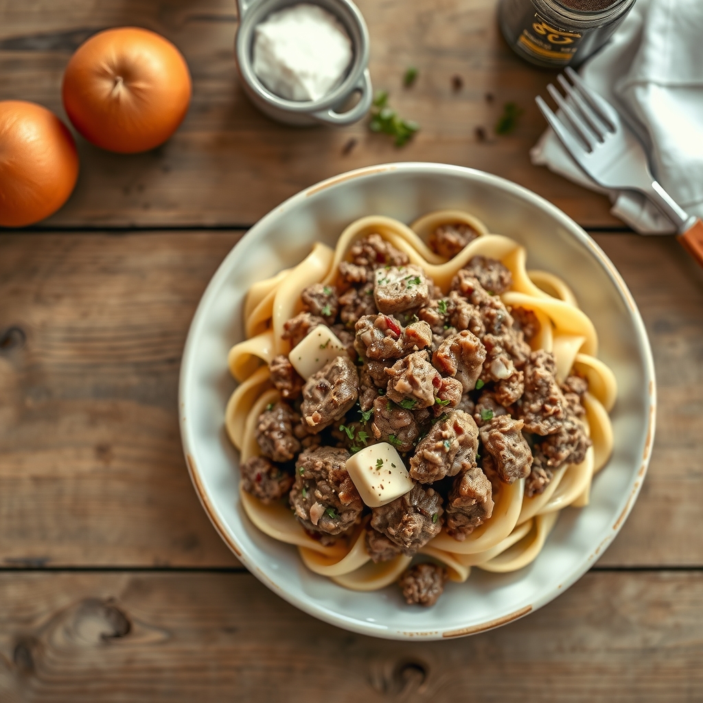 Hamburger Stroganoff