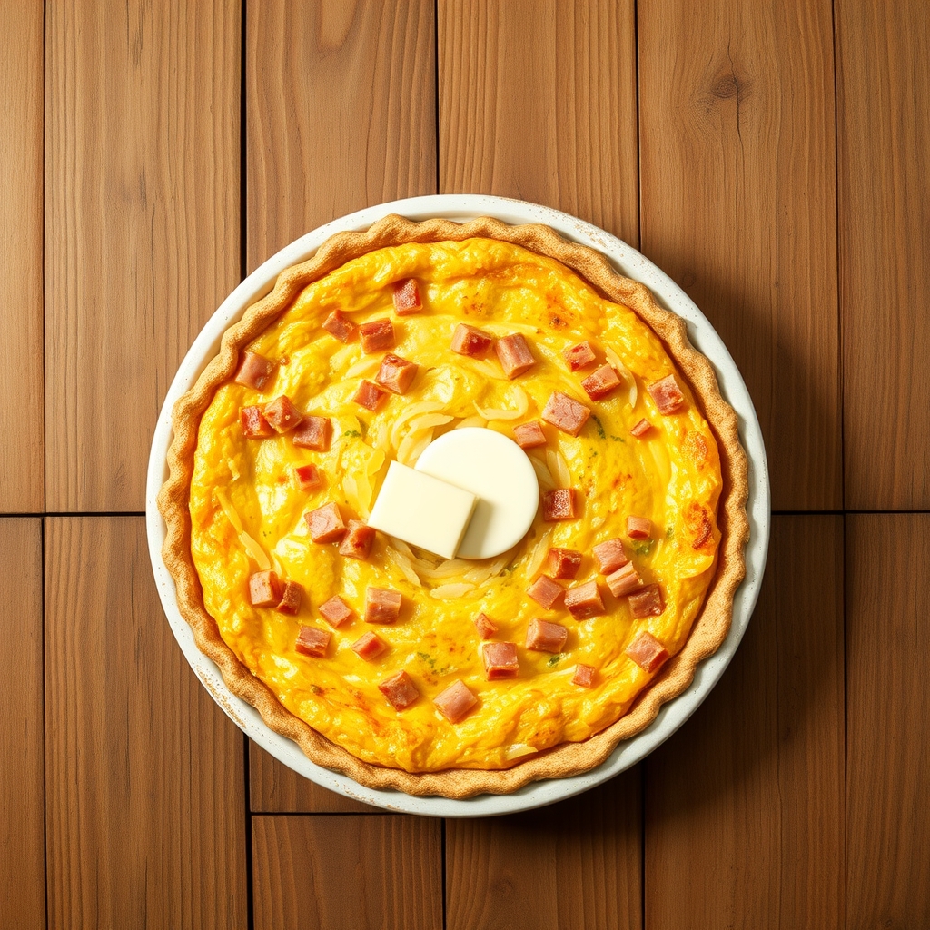 Hash Brown Quiche