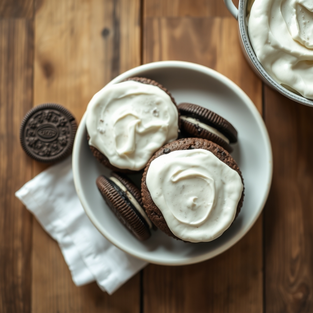 Homemade Oreo Cookies