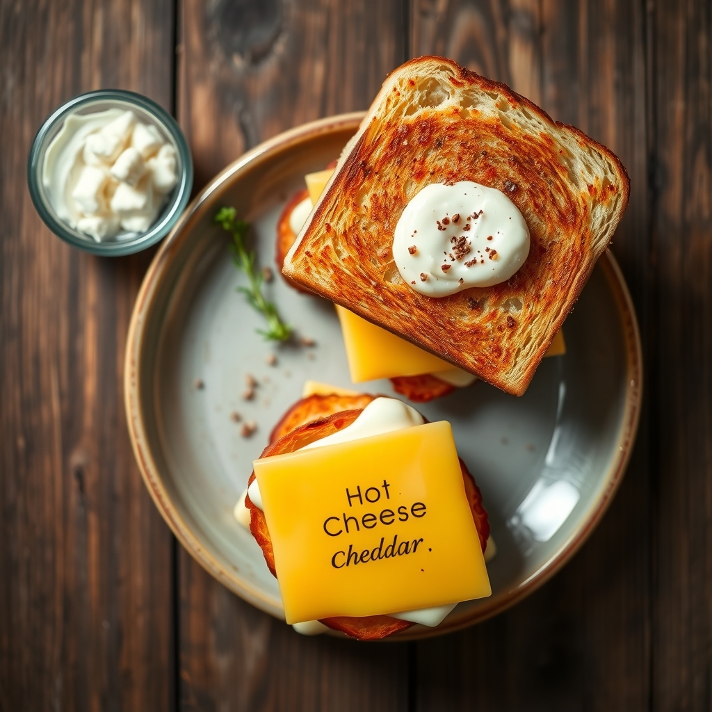 Hot Cheese Sandwich