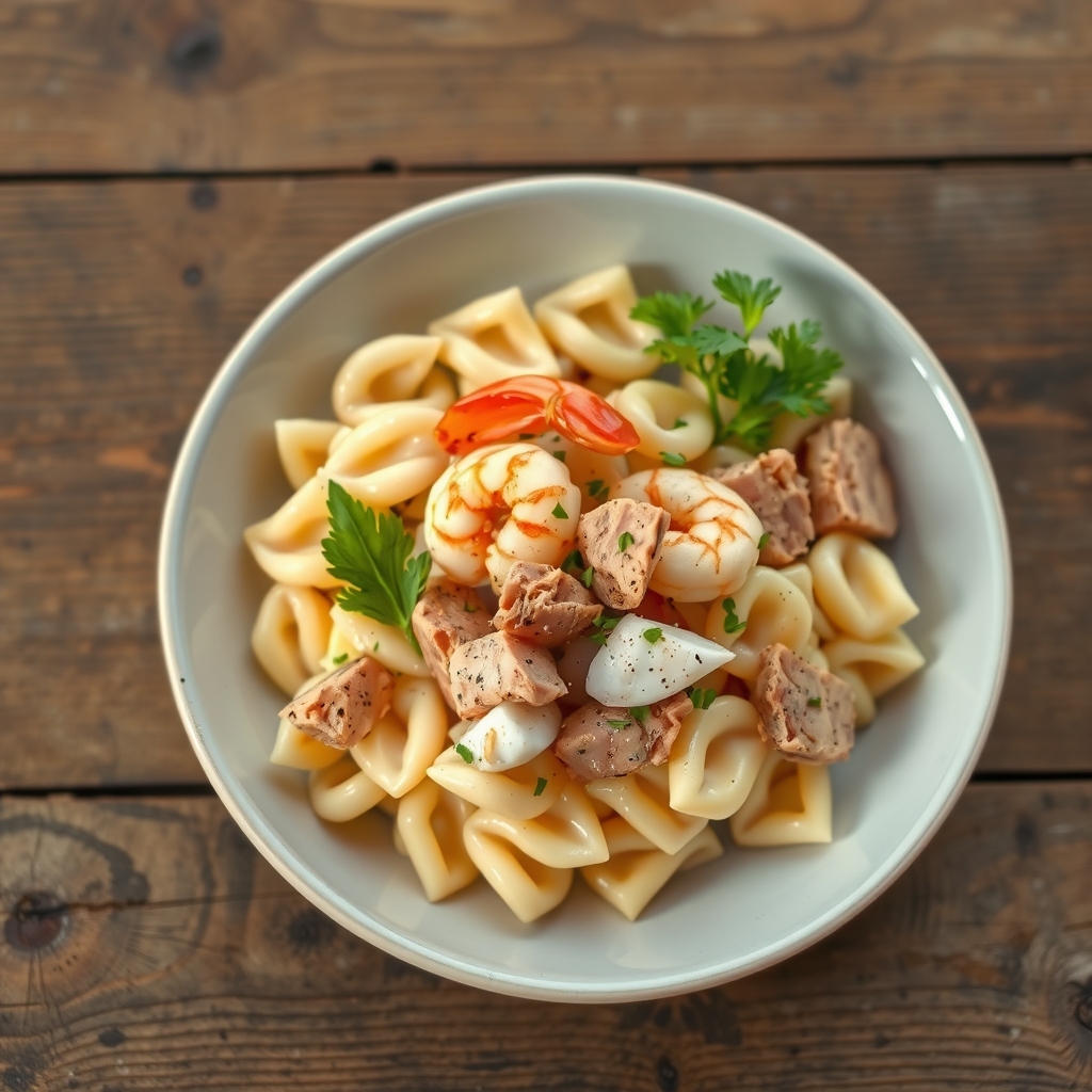 Hot Seafood Salad