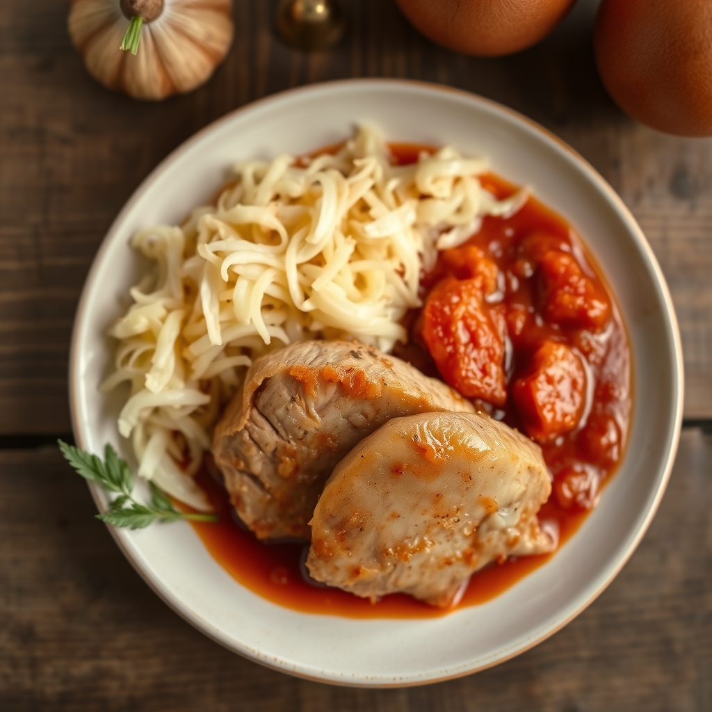 Hungarian Pork And Sauerkraut