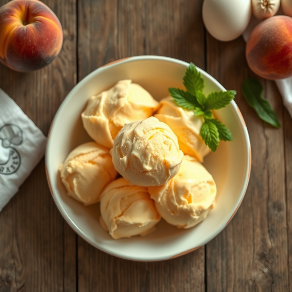 Ice Cream (Peach)