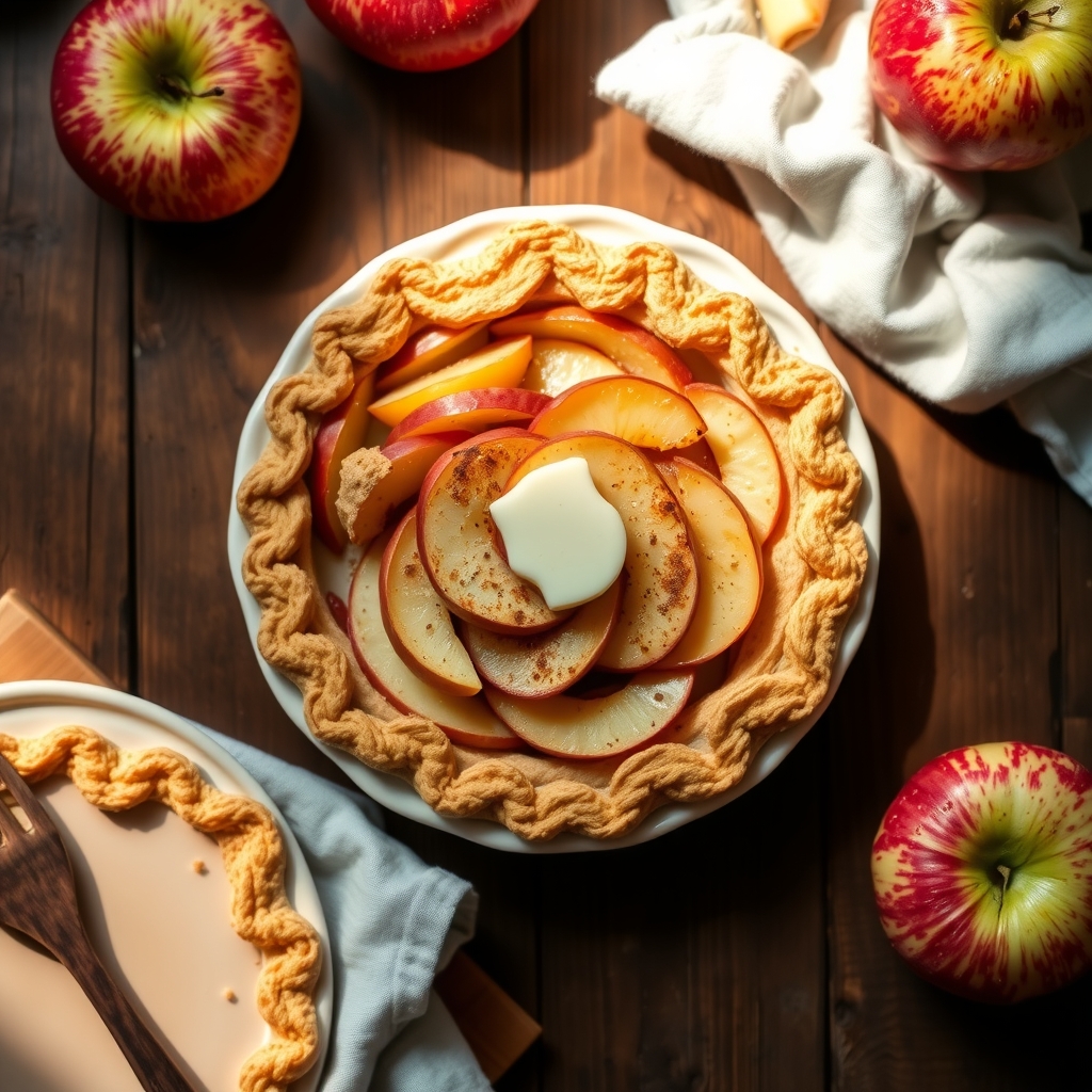 Impossible French Apple Pie