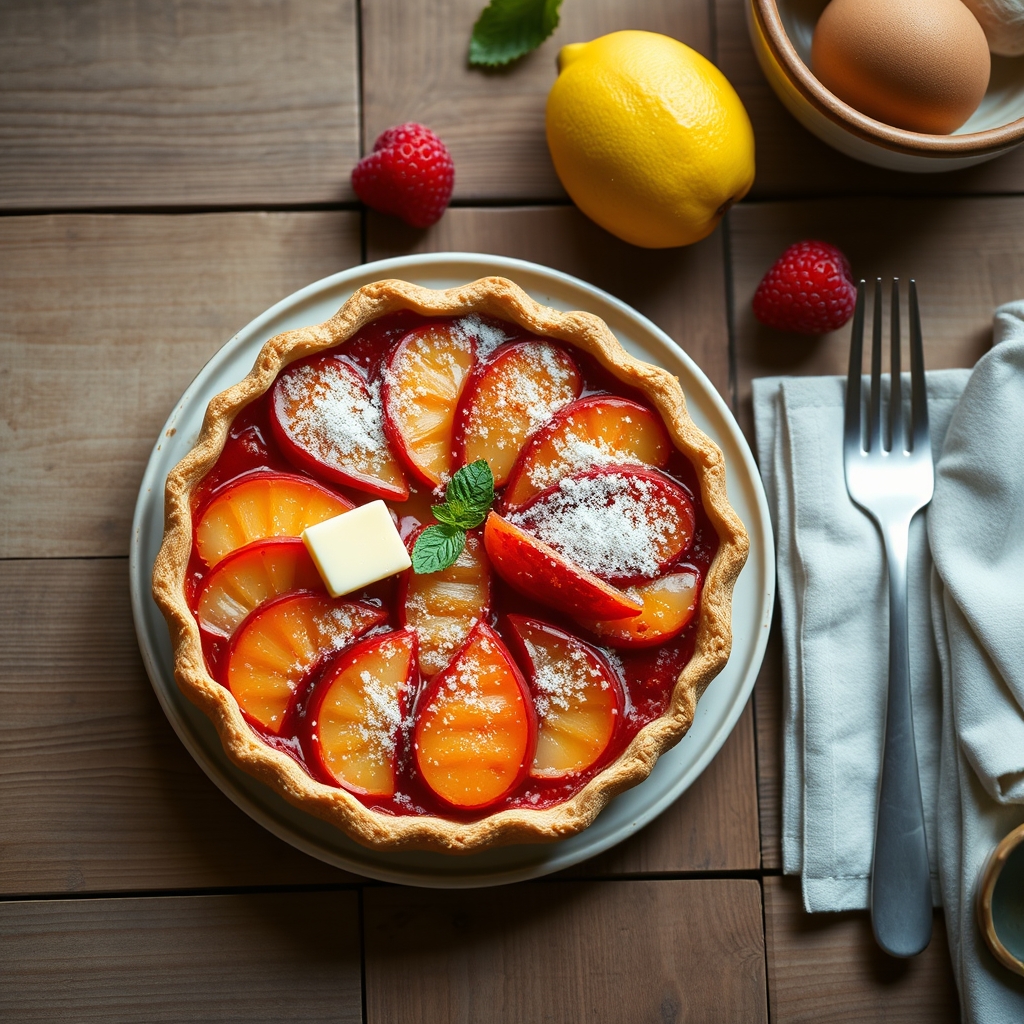 Japanese Fruit Pie