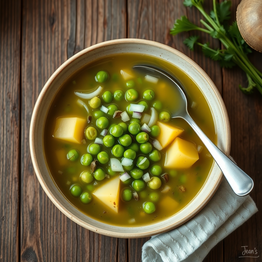 Jean'S Green Pea Soup(I Made This Up One Day)