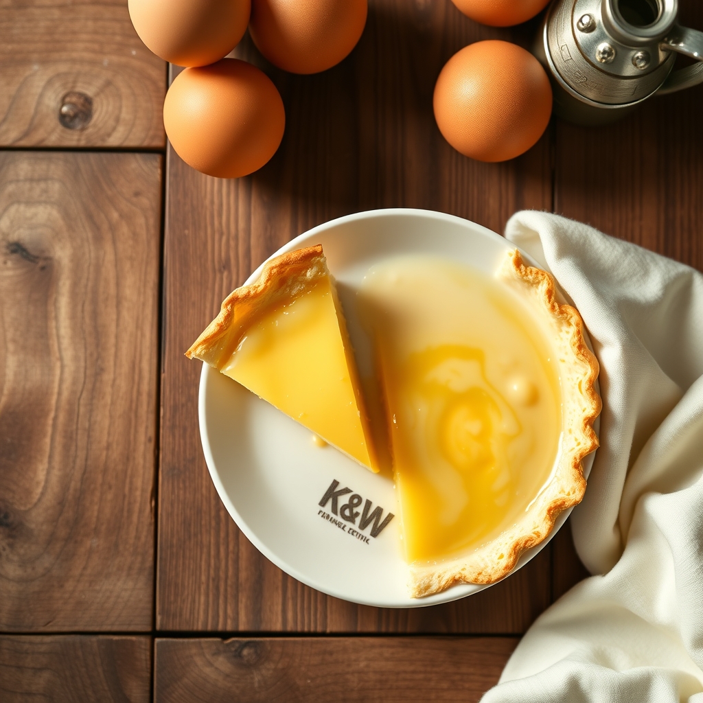K&W Egg Custard Pie