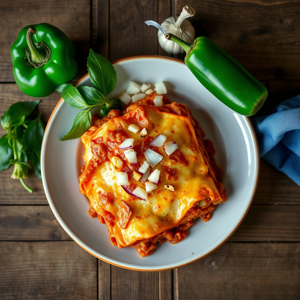 Lasagna Low-Fat Recipe(Yields 16 Servings)