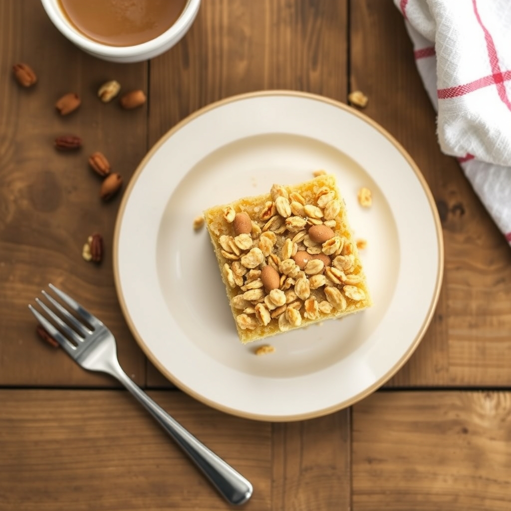 Lazy Daisy Oatmeal Cake