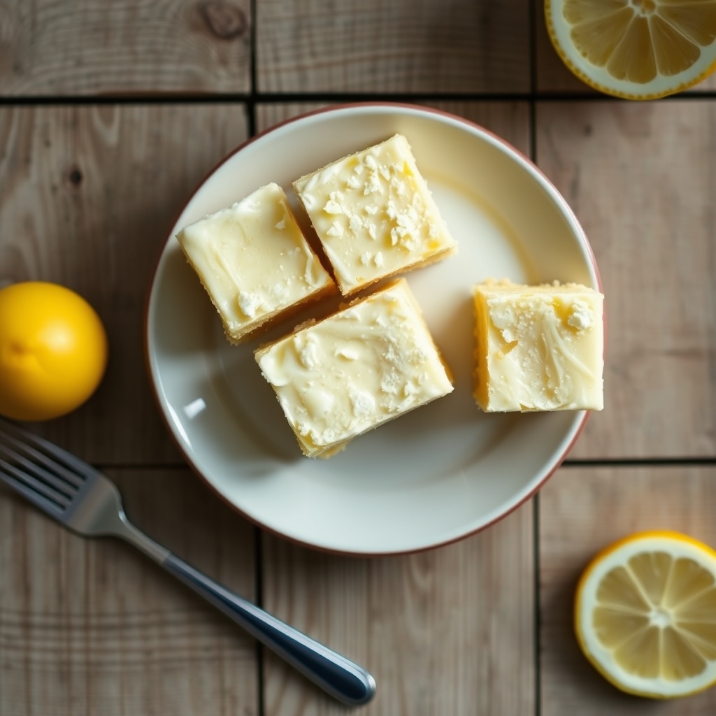Lemon Cheese Squares