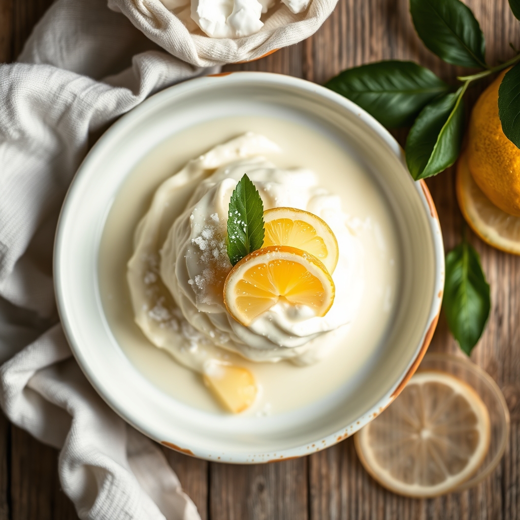 Lemon Cream Dessert