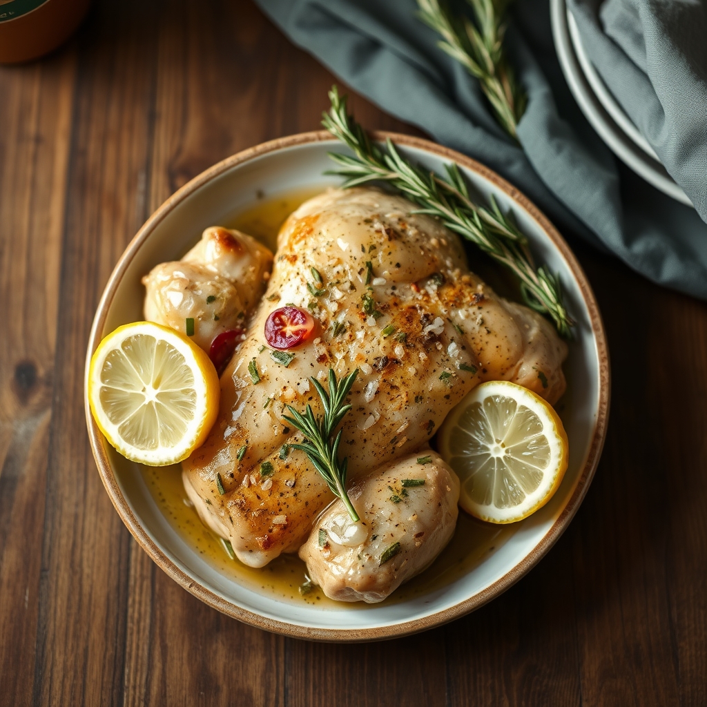 Lemon Herb Marinated Chicken
