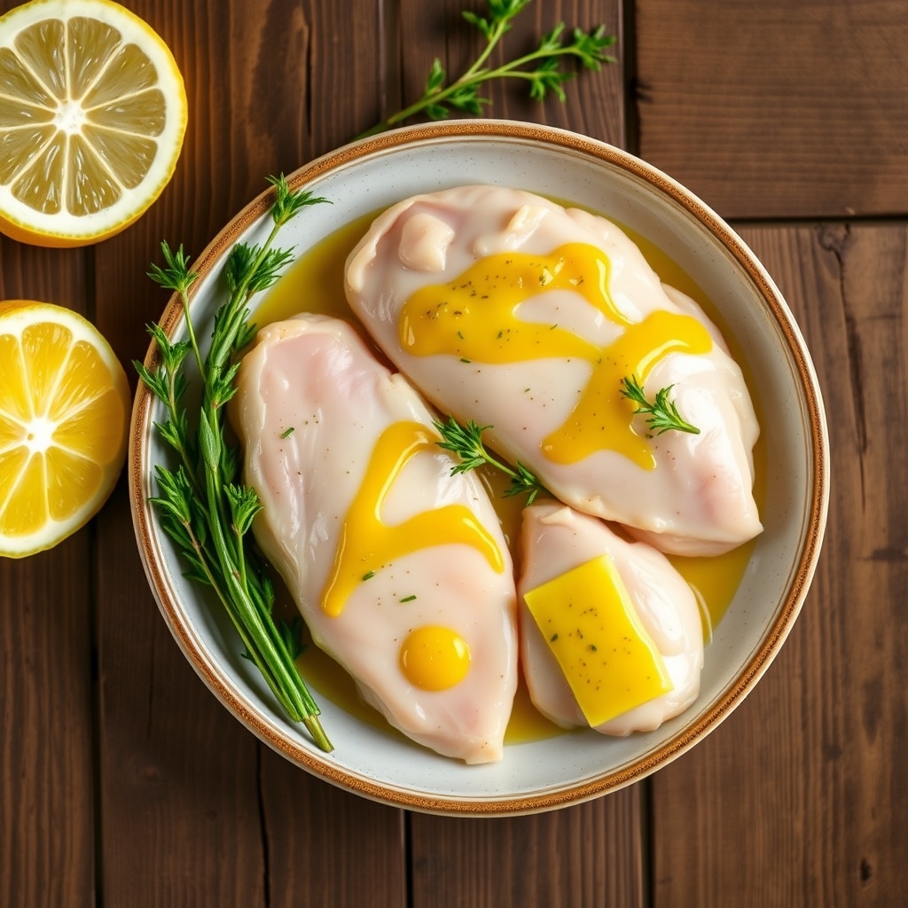 Lemon Mustard Chicken
