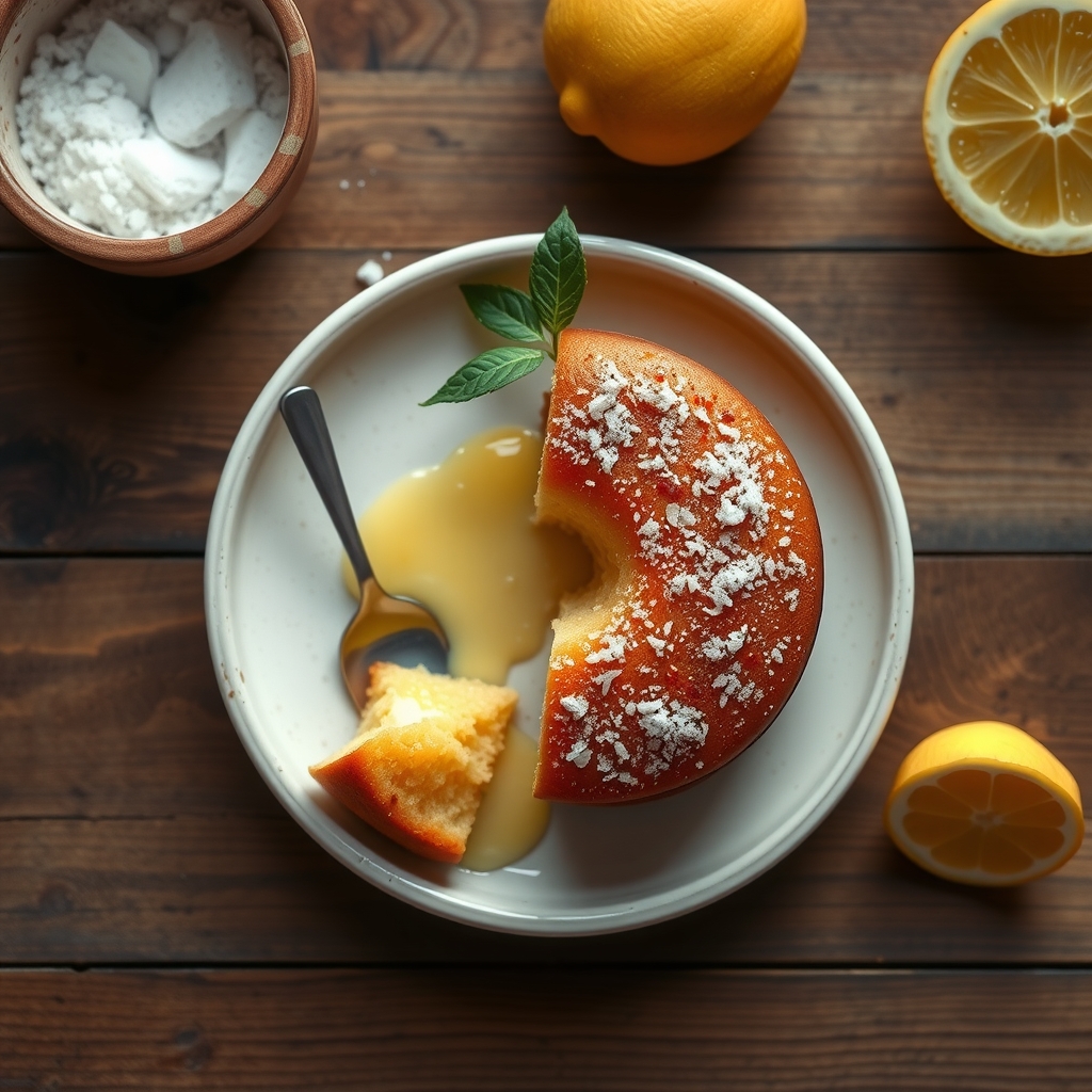 Lemon Sauce Cake
