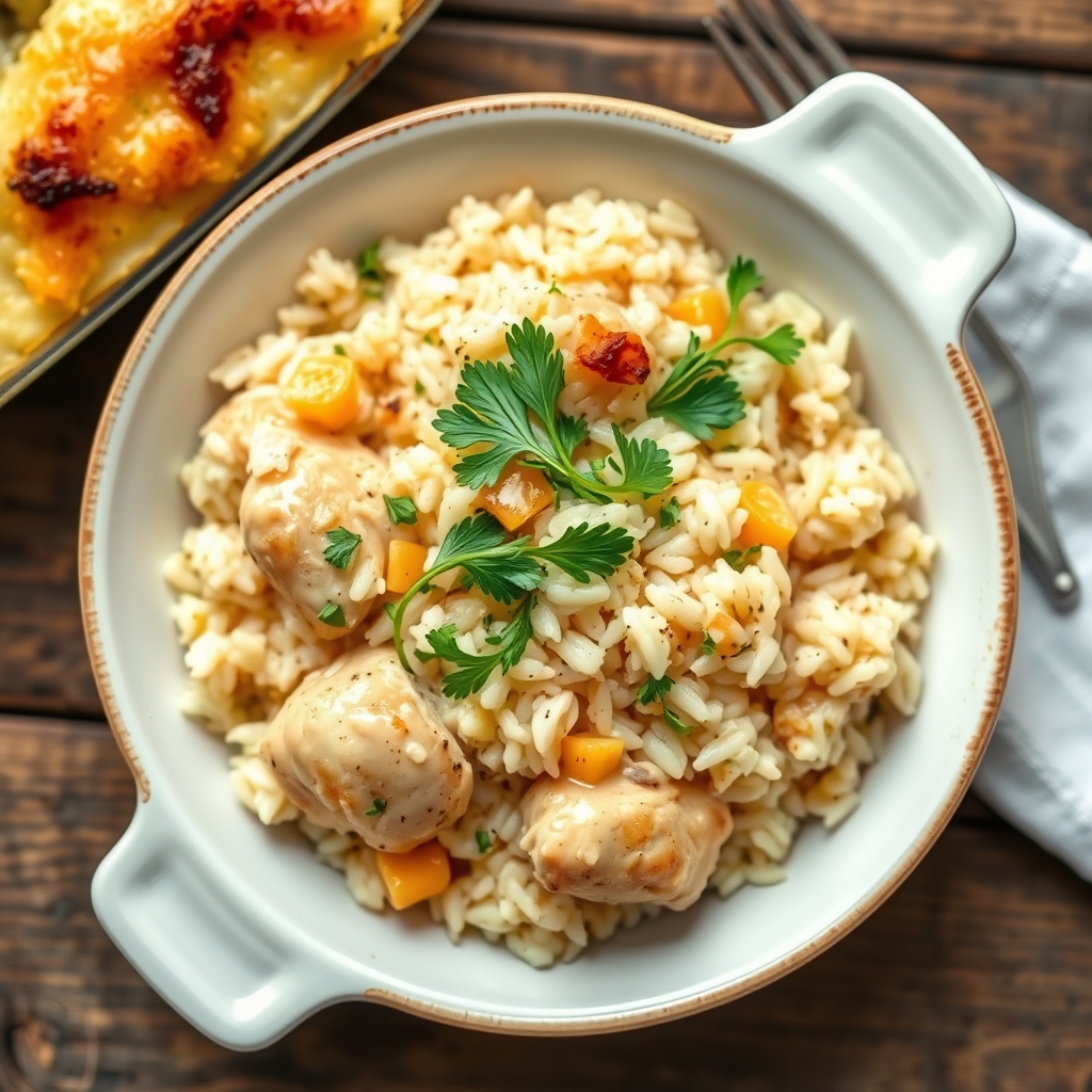 Light 'N Easy Chicken And Rice Casserole
