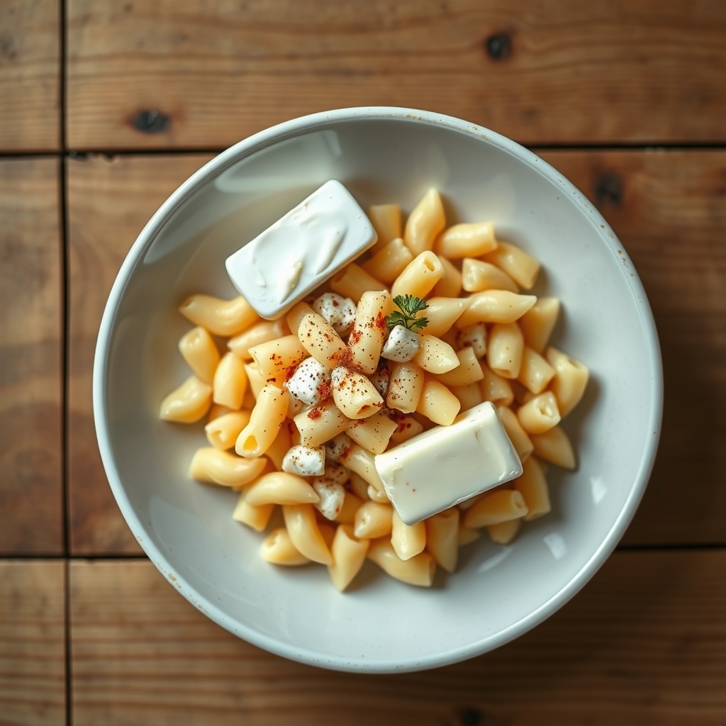 Macaroni And Cottage Cheese
