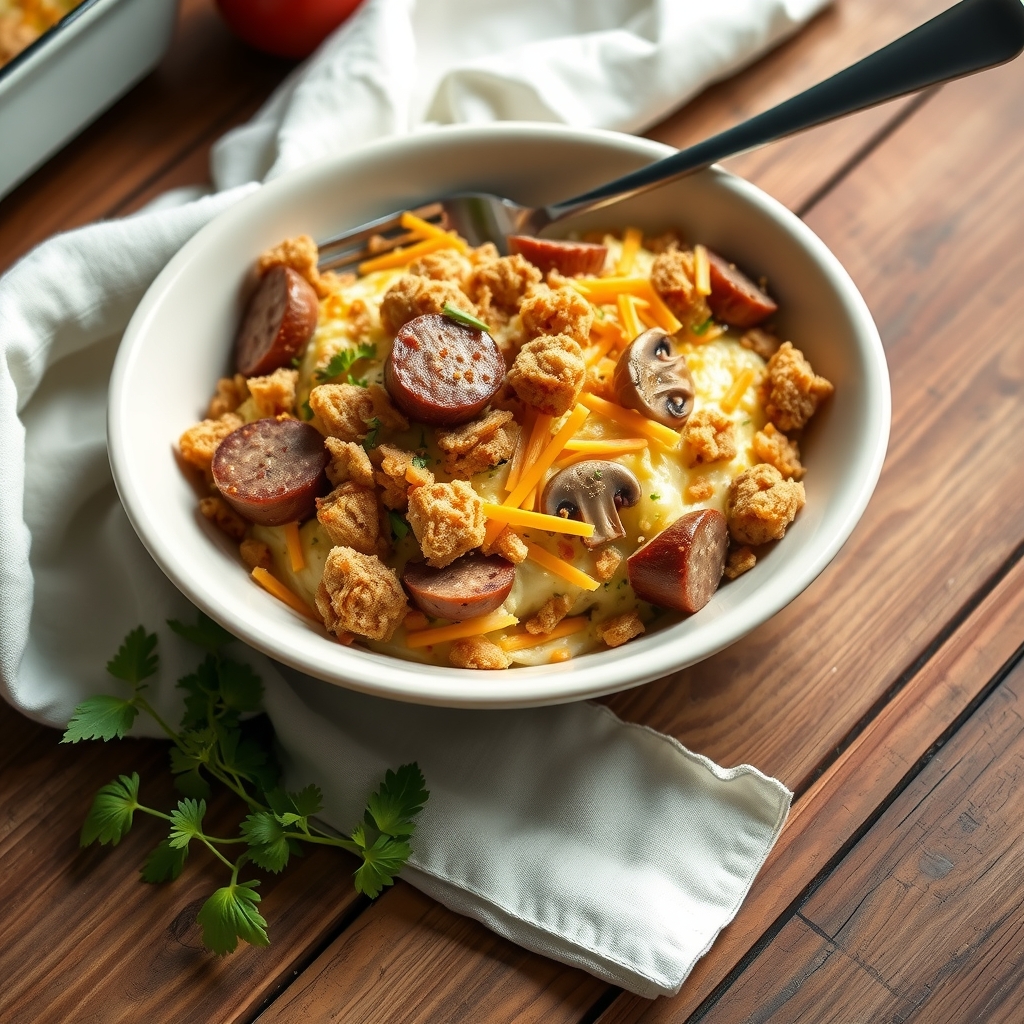 Make Ahead Breakfast Casserole
