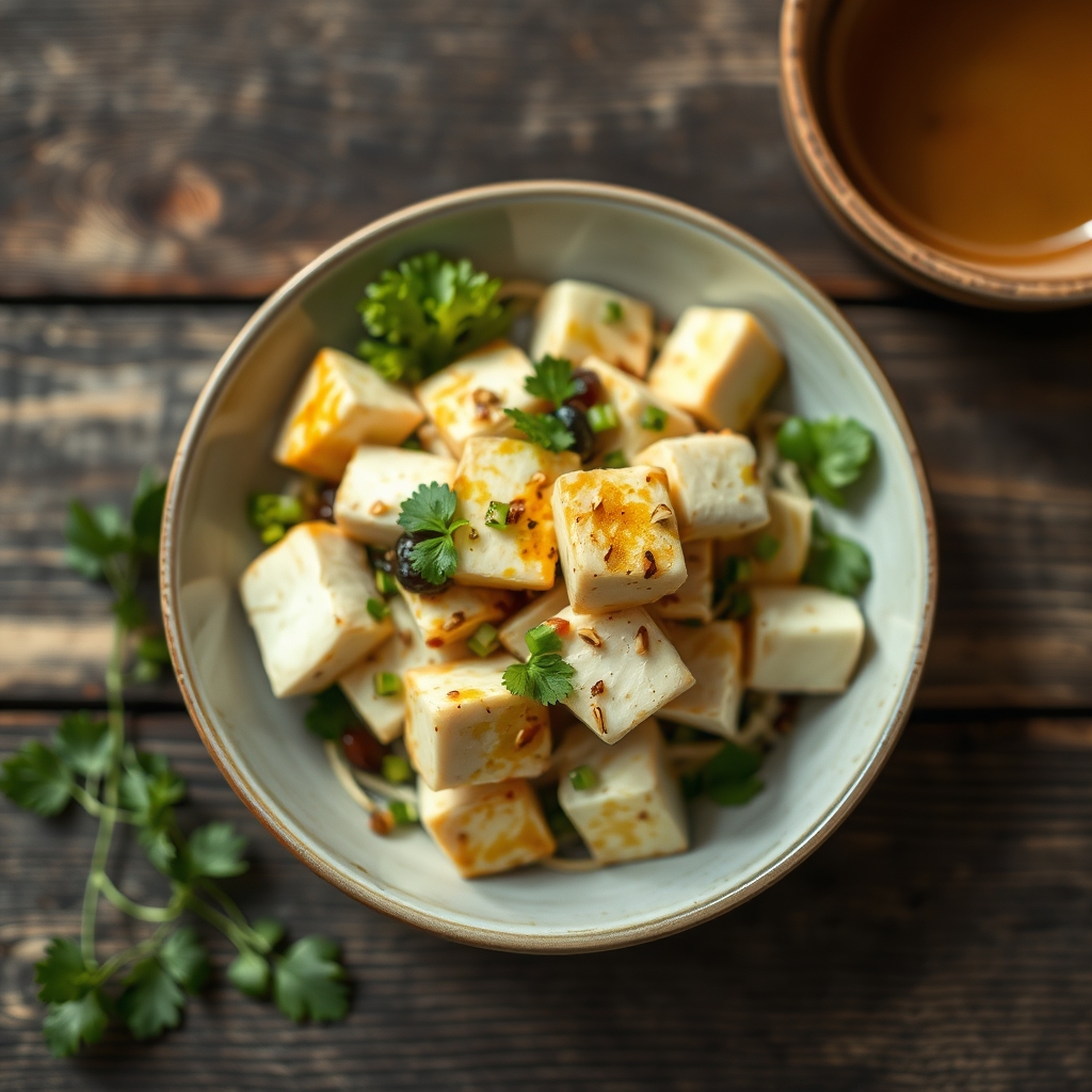 Marinated Tofu Salad