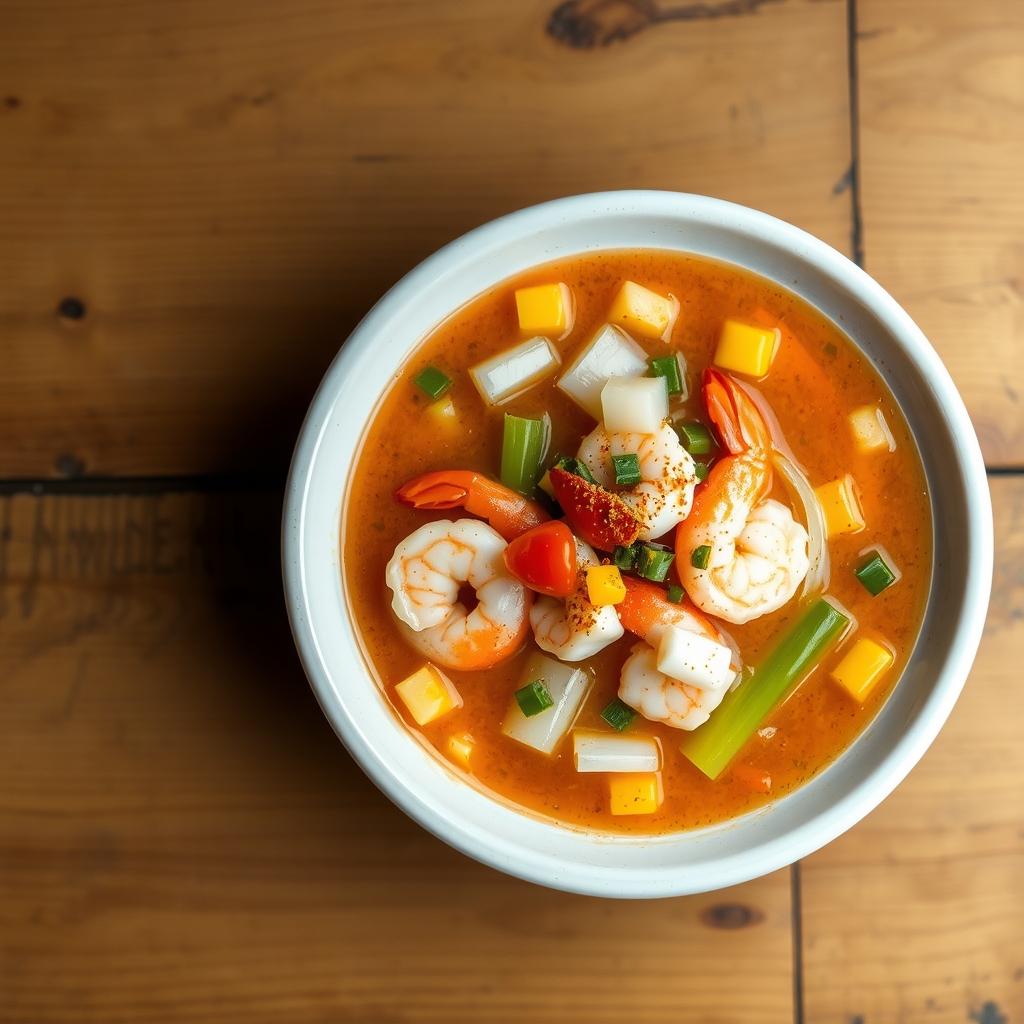 Mawdee'S Shrimp, Crab, Corn Soup
