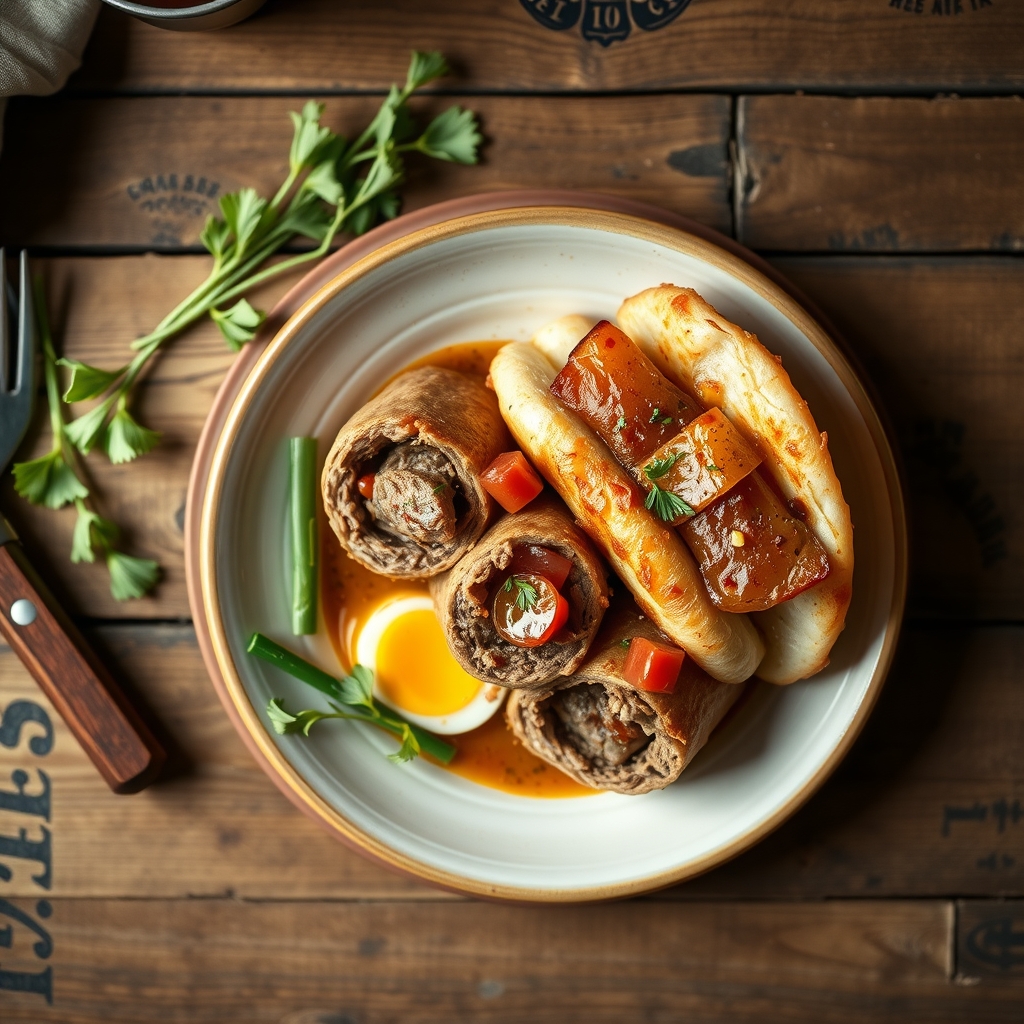 Meat Roll A La Kiev