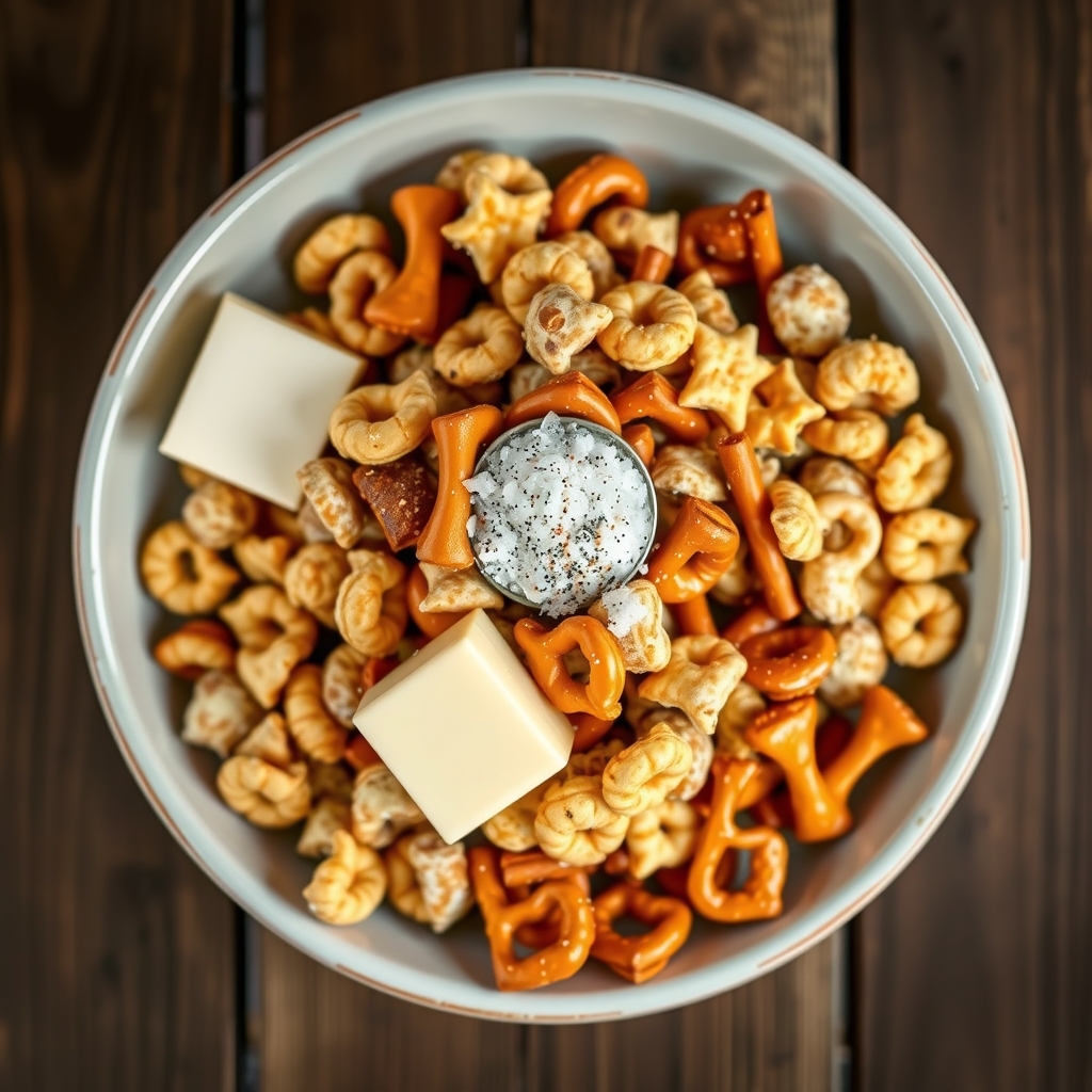 Microwave Party Mix