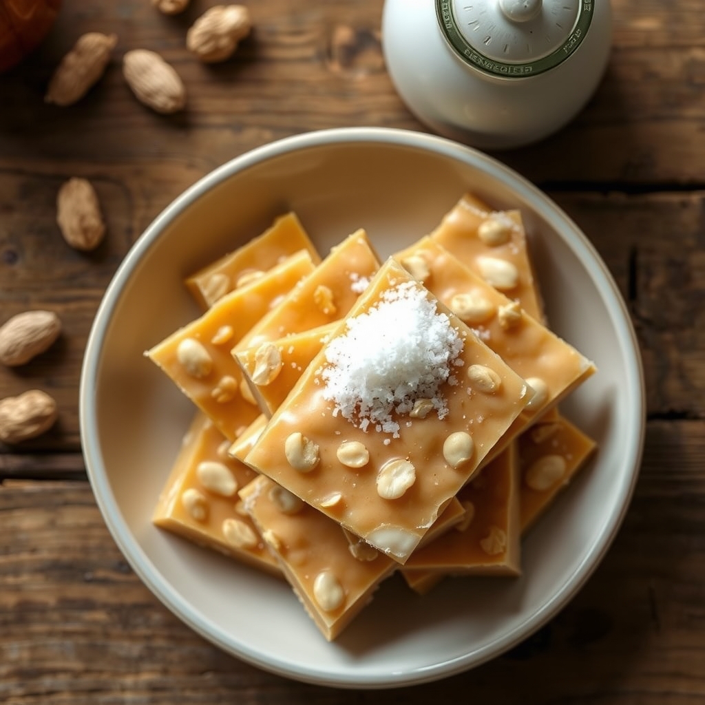 Microwave Peanut Brittle